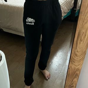Roots Black Sweatpants